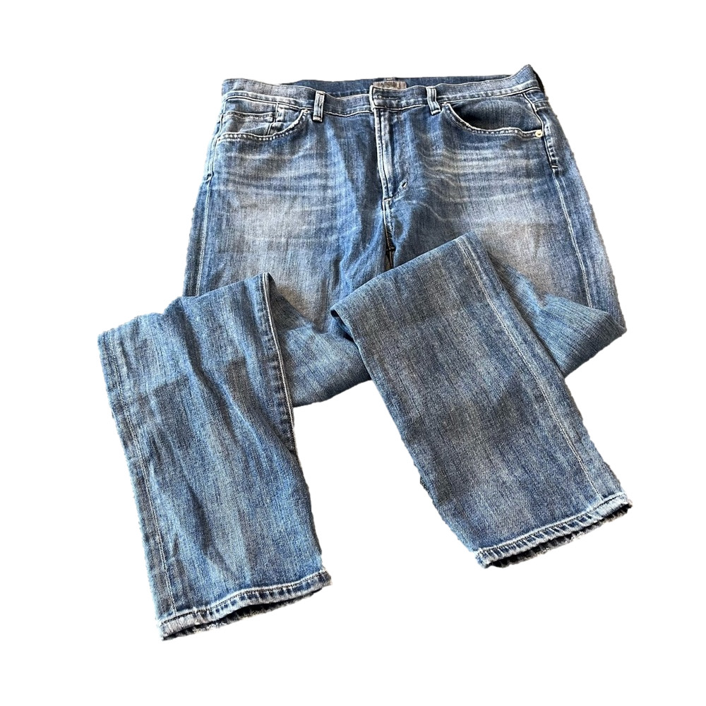 Agolde Camille Classic Blue Denim Jeans Size 31